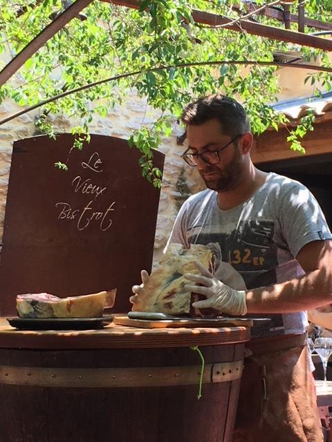 Le Vieux Bistrot Otel Cabrières-dʼAvignon Dış mekan fotoğraf